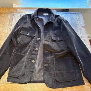 Wallace and Barnes M Medium Brown Corduroy chore jacket